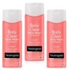 Neutrogena Body Clear Acne Treatment Body Wash with 2% Salicylic Acid Acne Medicine to Prevent Body Breakouts,Pink Grapefruit Shower Gel for Back,Chest & Shoulders,Vitamin C,8.5 fl. oz (Pack of 3)