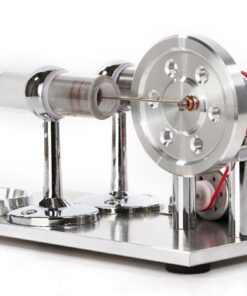 Sunnytech Hot Air Stirling Engine Motor Model Educational Toy Electricity Generator Colorful LED (SC001) SC001 23 81NAVDUJyeL