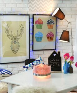 LEVOIT Aria Himalayan Salt Lamp, Pink Rock Large Crystal Natural Himilian Gift Night Light (ETL Certified) Touch Dimmer, 8.5lbs 32 81NAnvdv4uL