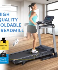 Alternative view of LifeSpan Fitness Foldable Treadmill with Touchscreen Display, Walking Jogging Running 3000i Touch Screen