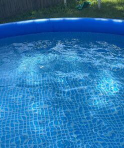 INTEX 28141EH Easy Set Inflatable Swimming Pool Set: 13ft x 33in – Includes 530 GPH Cartridge Filter Pump – Puncture-Resistant Material – 1926 Gallon Capacity – 26in Water Depth, Above-Ground Pool 25 81NK0v7cvdL