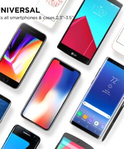 iOttie Easy One Touch 4 Dash & Windshield Universal Car Mount Phone Holder Desk Stand for -iPhone, Samsung, Moto, Huawei, Nokia, LG, Smartphones, Black 1st Generation 22 81NLAqdBByL