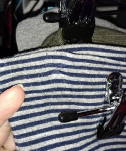 Richards Homewares Black 8 Clips Slack Rack 4 Tier Trouser/Skirt Chrome & Black Vinyl Hanger (3-Pack), (SYNCHKG124206) 3 Pack 16 81NN0I43cL