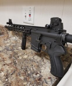 Ozark Armament A2 Rear Sight - Picatinny Iron Sights with All Metal Construction - Two Aperture Sight for Close and Precision Targets - Designed to Mount on a Picatinny Rail 44 81NO21LEDrL