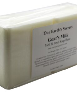 Our Earth's Secrets Goats Milk - 2 Lbs Melt and Pour Soap Base Unscented 2 Pound (Pack of 1) 26 81NOcyxpFtL