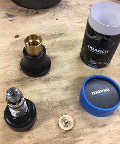 Heavy Duty Brass Fireman Style Hose Nozzle - Fits All Standard Garden Hoses - Best High Pressure Sprayer to Wash Your Car or Water Your Garden – Leak Proof - 30 Day No-Hassle Guarantee 36 81NPxsZpYIL