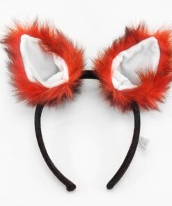Fox Costume Ears Headband & Tail Costume Accessory Kit for Adults and Kids Standard 20 81NUATNQshL