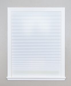 Redi Shade No Tools Original Light Filtering Pleated Fabric Shade White, 36 in x 72 in, 1 Pack 36 Inch x 72 Inch - 1 Pack 41 81NXpW4h5BL