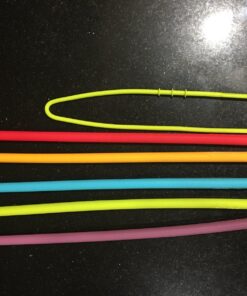 Softy Straws Wide Premium Reusable Silicone Drinking Straws + Patented Straw Squeegee - 9” Long With Curved Bend for 20/30/32oz Tumblers BPA Free Non Rubber, Flexible, Safe for Kids/Toddlers Assorted - Silicone 53 81NZNg0O mL