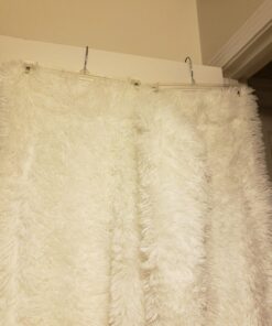Chanasya Premium Solid Faux Long Fur Throw Blanket - Soft, Fuzzy Throw Blanket - for Bed or Couch - 50" x 65” - White 50x65 Inches A(white) 29 81NZtKjtEoL