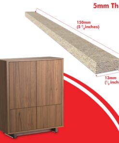 Furniture Pads 124 Pack - Chair Leg Floor Protectors, 60 Felt Furniture Pads & 64 Clear Bumper Pads. Felt Pads with Strong Adhesion, 5mm Thick Furniture Felt Pads for Increased Durability 21 81Nao6HcWEL 2