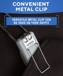 AirTamer A302 | Small Personal and Portable Air Purifier | Lithium Battery Operated | New Electrostatic Purification Technology, Proven Performance, Metal Travel Case 11 81NavwdaRGL