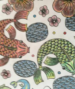 Vive Le Color! Japan (Adult Coloring Book): Color In; De-stress (72 Tear-out Pages) 76 81Nb0hYsXLL