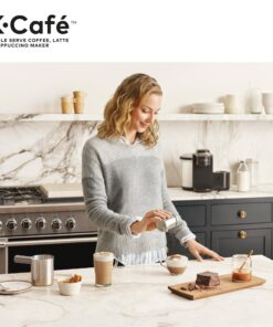 Keurig K-Cafe Single Serve K-Cup Coffee, Latte and Cappuccino Maker, Dark Charcoal 46 81NbS3LN9mL