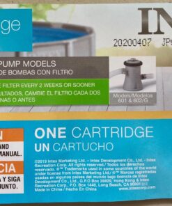 Alternative view of Intex N/AA Replacement 29007E Swimming Pool Filter Cartridge H-6 Pack, White