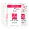 Hada Labo Tokyo Anti-Aging Facial Sheet Mask, with Super Hyaluronic Acid, Collagen, Soy Peptides & Vitamin E, Spa Face Mask Reduces Fine Lines & Wrinkles, Firms & Hydrates, 4 ct