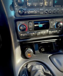 IMDEN Bluetooth 5.0 FM Transmitter for Car, 3.0 Wireless Bluetooth FM Radio Adapter Music Player FM Transmitter/Car Kit with Hands-Free Calling and 2 USB Ports Charger Support USB Drive 46 81Ni3em1rL