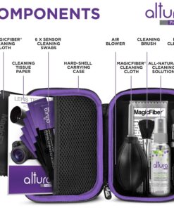 Alternative view of Altura Photo Professional Camera Cleaning Kit APS-C DSLR & Mirrorless Cameras - Camera Lens Cleaner w/Sensor Cleaning Swabs & Case, Works as Camera Lens Cleaning Kit, Camera Cleaner, Sensor Cleaner
