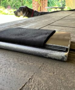 SECRID Men's Modern, Blue, S Small Titanium 14 81NkAgr6KL