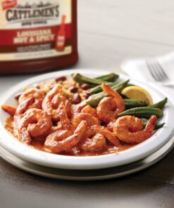 Cattlemen's Louisiana Hot & Spicy BBQ Sauce, 1 gal - One Gallon Container of Spicy Barbeque Sauce Made with Ripe Tomatoes, Best on Shrimp, Chicken Tacos, Meatballs and More 23 81NkcHYXYvL