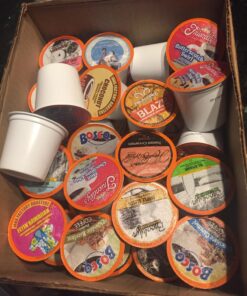 Two Rivers Coffee Mega Coffee Lovers Pods, Compatible with K Cup Brewers Including 2.0 Pods, Mega Coffee, 40 Count,TRC MS40 Mega Coffee Variety 40 Count (Pack of 1) 52 81NnPnYHiZL