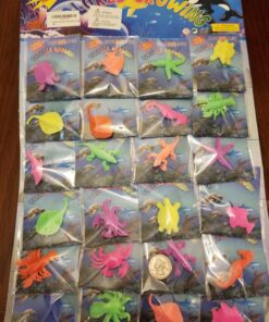 Funlop 24 Pack Sensory Jelly Water Growing Sea Life Creatures Animals, Amazing, Fun, Educational, Learning Toy for Children Boys and Girls (24 Assorted Sea Creatures and Colors) 39 81Nnq8vZx7L