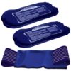 Medvice 2 Reusable Hot and Cold Ice Packs for Injuries, Joint Pain, Muscle Soreness and Body Inflammation - Reusable Gel Wraps - Adjustable & Flexible for Knees, Back, Shoulders, Arms and Legs 37 81Np nH36vL 1