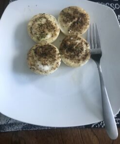 EXCELSTEEL Non Stick Easy Use Rust Resistant Home Kitchen Breakfast Brunch Induction Cooktop Egg Poacher, 6 Cup, Stainless Steel, Round 31 81NpTQBnzL