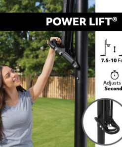 Lifetime Adjustable Basketball Hoop (54-Inch Polycarbonate) In-Ground Basketball System 18 81Nrycr7u3L