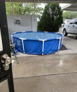 INTEX 28201EH 10ft x 30in Metal Frame Pool with Cartridge Filter Pump for Above-Ground Pool 37 81NtAQcz2QL