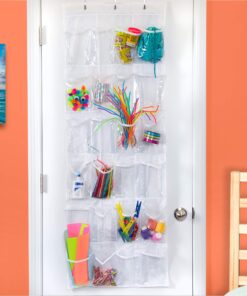 Alternative view of Honey-Can-Do 24 Pocket OTD Shoe Org- White SFT-01242 White