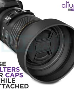 58MM Altura Photo Collapsible Rubber Lens Hood for Camera Lens with 58MM Filter Thread 17 81NuXw8I5jL