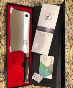 imarku Cleaver Knife 7 Inch Meat Cleaver - SUS440A Japan High Carbon Stainless Steel Butcher Knife with Ergonomic Handle, Ultra Sharp, Useful Kitchen Gadgets for Home and Restaurant 32 81Nv fAb KL