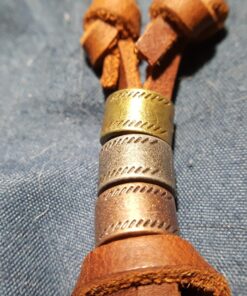 FIBO STEEL Alloy Vinatge Pendant Necklace for Men Leather Chain Adjustable 2 Pcs a Set 62 81NvvC9MOaL