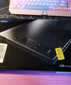 VEIKK A30 V2 Drawing Tablet 10x6 Inch Graphics Tablet with Battery-Free Pen and 8192 Professional Levels Pressure 10*6 inch A30-New Version 60 81NwbJehL