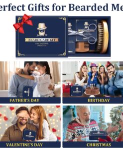Valentines Gifts for Him - Beard kit for Men's Gifts, Unique Gifts for Men, Anniversary & Birthday Gifts for Men, Valentines Day Gifts for Him Boyfriend Husband Dad Son Fiance, Mens Valentines Gifts Beard Gifts 29 81NzwlwyCbL 1