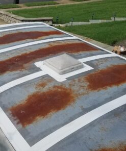 Beech Lane RV Roof and Leak Permanent Repair Tape 4" x 50', Permanently Stops Camper Roof Leaks, UV and Weatherproof Sealant 52 81O 9yJuzCL