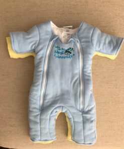 Baby Merlin's Magic Sleepsuit - 100% Cotton Baby Transition Swaddle - Baby Sleep Suit - Cream - 6-9 Months 31 81O lqRsq3L