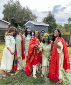 Color Blaze Holi Colored Powder - 5 lbs of Each Color - Pink, Orange, Yellow, Teal, Blue - For Toss, Rangoli, Fun Run, War, Party & Festival - Pack of 5 Bags - 25 Pounds in Bulk 35 81O1v2d4mL