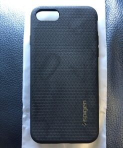 Spigen Liquid Air Armor Designed for iPhone SE 2020 Case/Designed for iPhone 8 Case (2017) / Designed for iPhone 7 Case (2016) - Black 41 81O1xk84psL