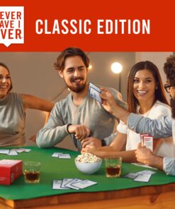 Never Have I Ever Classic Edition Adult Party Game: Hilarious Card Games for Game Nights, Gatherings & More! for 4+ Players, Ages 17+ 35 81O3TiK78L