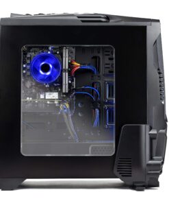 SkyTech Rampage - Gaming Computer PC Desktop – Ryzen 5 1600 6-Core 3.2 GHz, NVIDIA GeForce GTX 1060 3GB, 500G NVMe PCIe SSD, 8GB DDR4, AC WiFi, Windows 10 Home 64-bit (8GB Version) 1600 | GTX 1060 3G | 8GB 19 81O3nbDWeCL