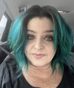 MANIC PANIC Enchanted Forest Green Hair Dye – Classic High Voltage - Semi Permanent Deep Teal Green Hair Color With Blue Undertones - Vegan, PPD & Ammonia Free (4oz) 4 Fl Oz (Pack of 1) 59 81O4 teW5dL