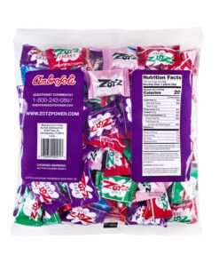 Alternative view of Zotz Fizzy Candy Bag, Assorted Flavors, 100 Count Bag 100 Count (Pack of 1)