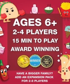 Taco vs Burrito Family Board Games for Kids 6-8, 8-12 & Up - Fun Card Games for Kids and Families, Kids Family Game Night 28 81O5e40YA5L
