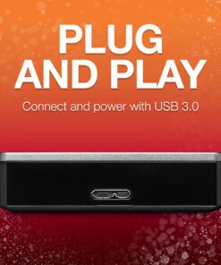 Seagate Backup Plus Portable 4TB External Hard Drive HDD (STDR4000900),Silver Silver 23 81O5fREFgL