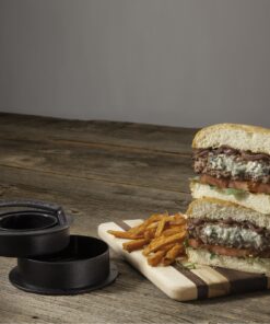 Alternative view of Cuisinart CSBP-100 3-in-1 Stuffed Burger Press, Black 3-in-1 Burger Press