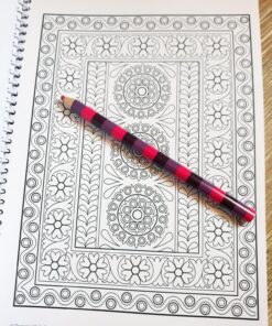 Ultimate Coloring Book Treasury: Relax, Recharge, and Refresh Yourself (Design Originals) 208 Pages of Beautiful One-Side-Only Designs on Extra-Thick, Perforated Paper in a Spiral Lay-Flat Binding 55 81O90xJJGL