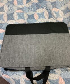 Ytonet Laptop Case, 15.6 inch TSA Laptop Sleeve Water Resistant Durable Computer Laptop Carrying Case Compatible for Lenovo, HP, Dell, Asus Notebook, Gifts for Men Women, Grey 15-15.6 in 52 81O99GW6EaL