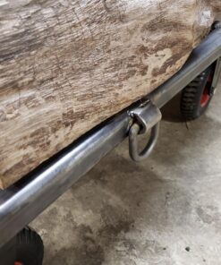 POWERTEC 8 Inch Heavy Duty Fixed Caster Wheels, Pneumatic Plate Casters with Rubber Knobby Tread for Workbench, Dolly, Cart, Trolley, Wagon & Chicken Coop, Large Castor Wheels, 1pk (17053) Fixed, 1pk 26 81O9afQKr5L 3